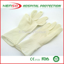 Gants chirurgicaux à latex jetables médicaux HENSO